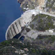 Thumbnail photo of Matilija Dam that links to Matilija Dam StoryMap - link opens in new window