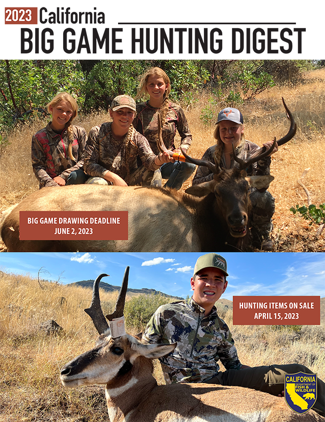 California Hunting Digest - link opens file in new window