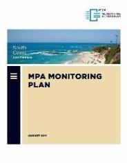 Cover of the South Coast MPA Monitoring Plan