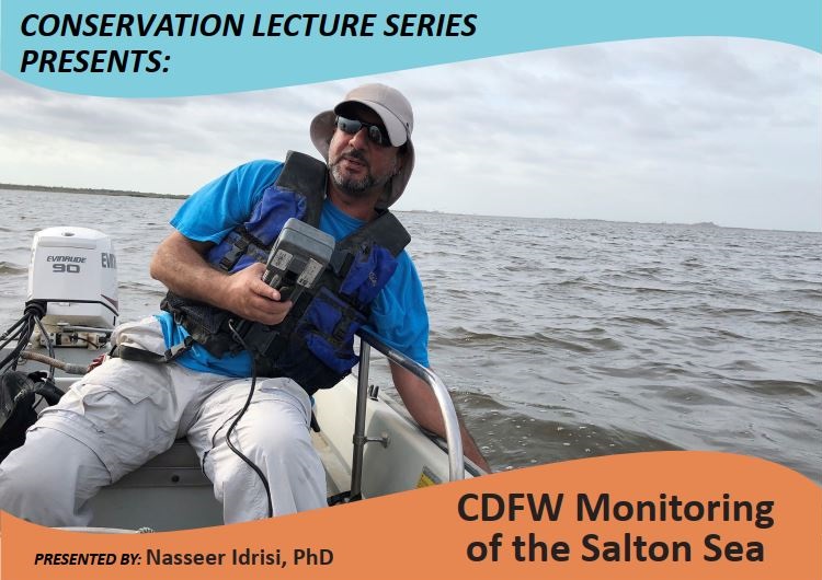 Conservation Lecture Series Presents: CDFW Monitoring of the Salton Sea
