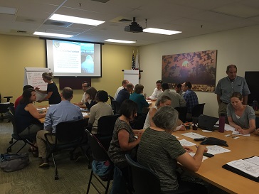 August 2016 workshop stakeholders