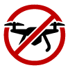 no drones icon