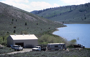 Heenan Lake Egg Take Station. Photo 2008