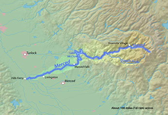 lower Merced River locations