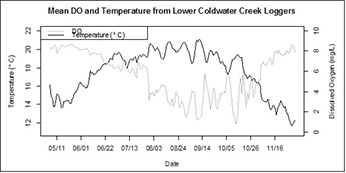 Total stream features measured - Click to enlarge an image in a new window