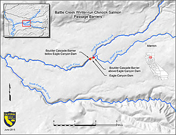 Battle Creek Barriers Map