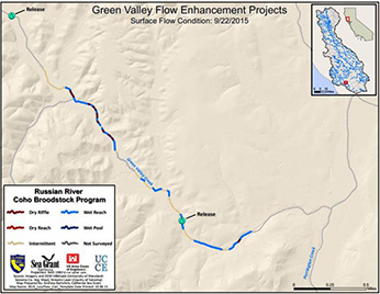 Lower Green Valley Creek - Click to enlare image in new window Lower Green Valley Creek - Click to enlare image in new window