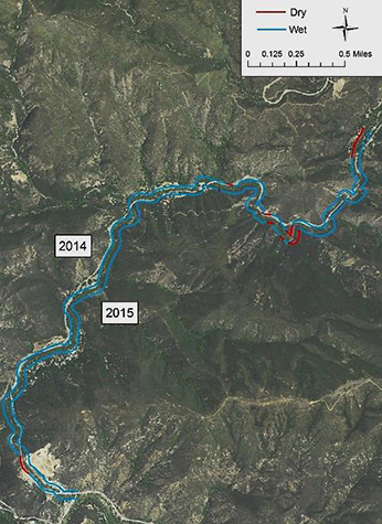 North Fork Matilija Creek - Click to enlarge image in new window North Fork Matilija Creek - Click to enlarge image in new window