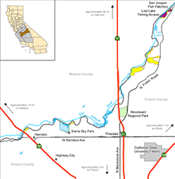 San Joaquin River ER location - click to enlarge in new window