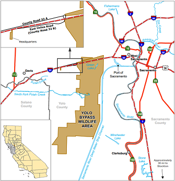 map of Yolo Bypass WA location - click to enlarge in new window